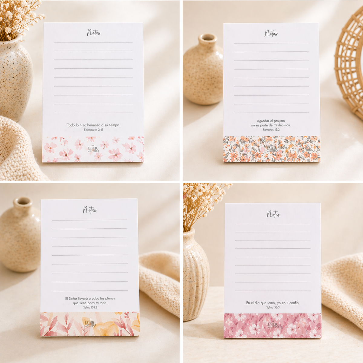Notas con propósito - Pack de 4