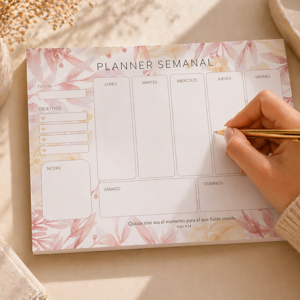 Planner Semanal con Propósito